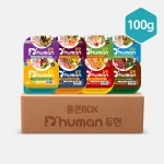 듀먼 강아지화식 통큰박스 100g 100팩/자연화식 [맛선택]