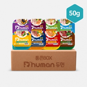 듀먼 강아지화식 통큰박스 50g 180팩/자연화식 [맛선택]