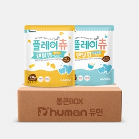 듀먼 강아지간식 BOX 플레이츄 덴탈껌 100g 20팩 [맛선택] [박스]